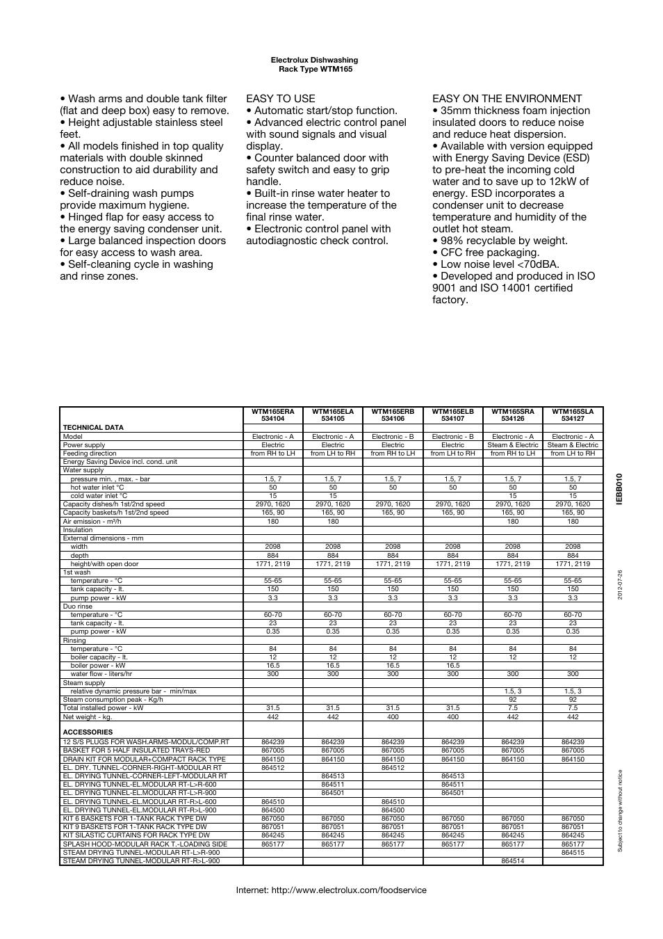 Electrolux 534106 User Manual | Page 2 / 6