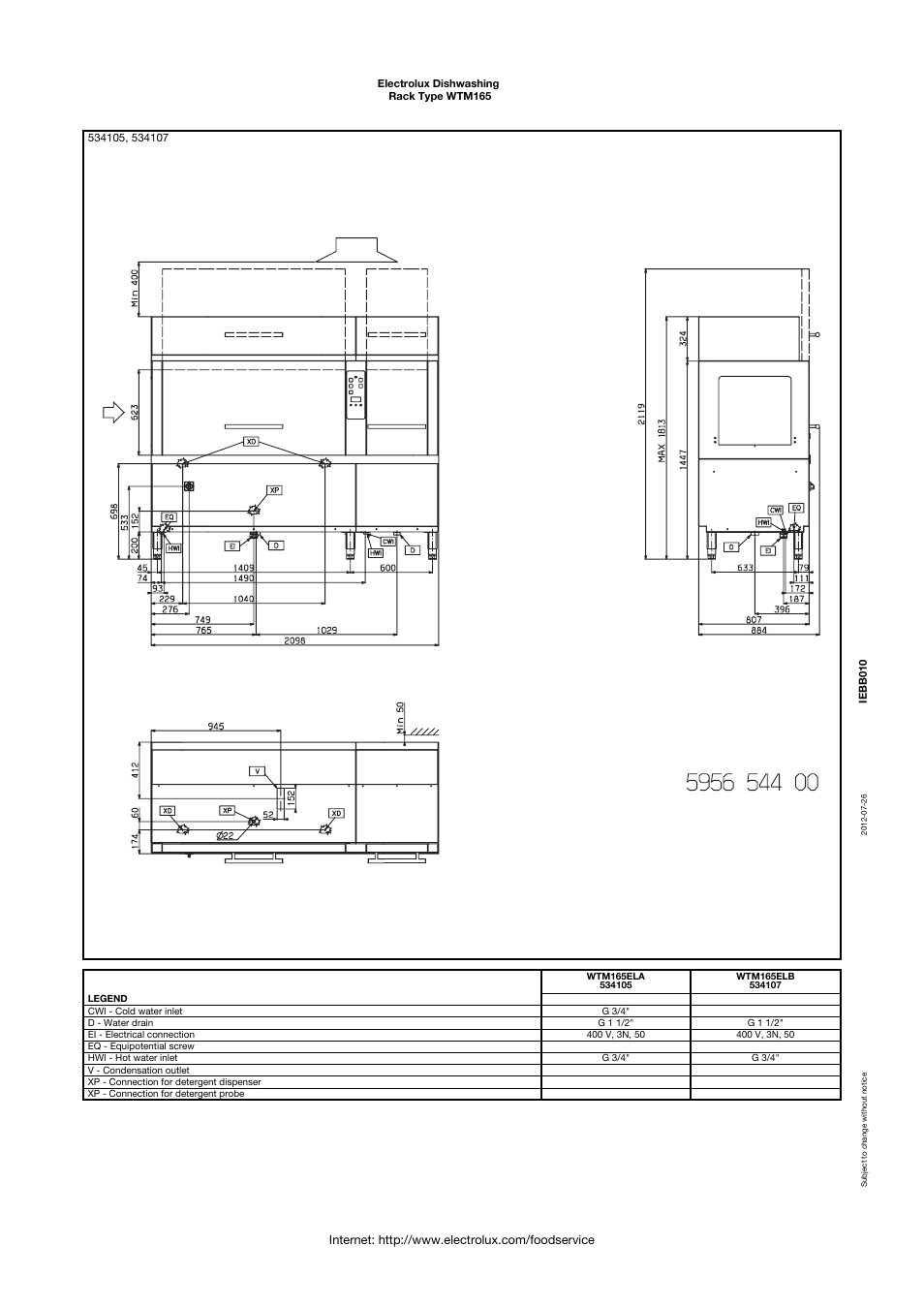 Electrolux 534106 User Manual | Page 4 / 6