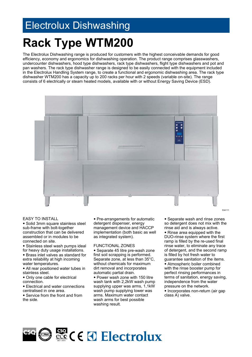 Electrolux 534108 User Manual | 7 pages