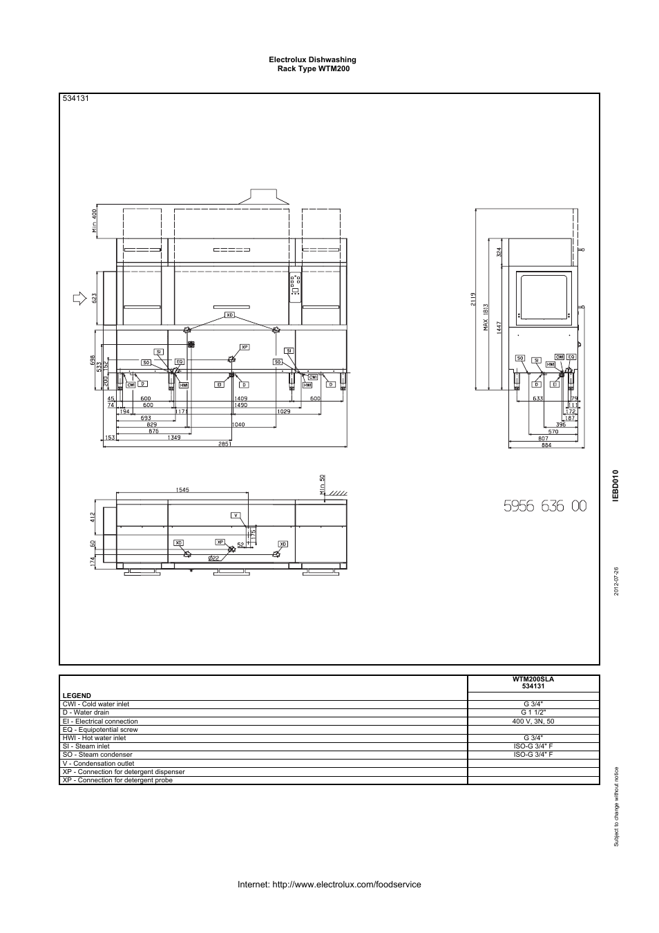 Electrolux 534108 User Manual | Page 7 / 7