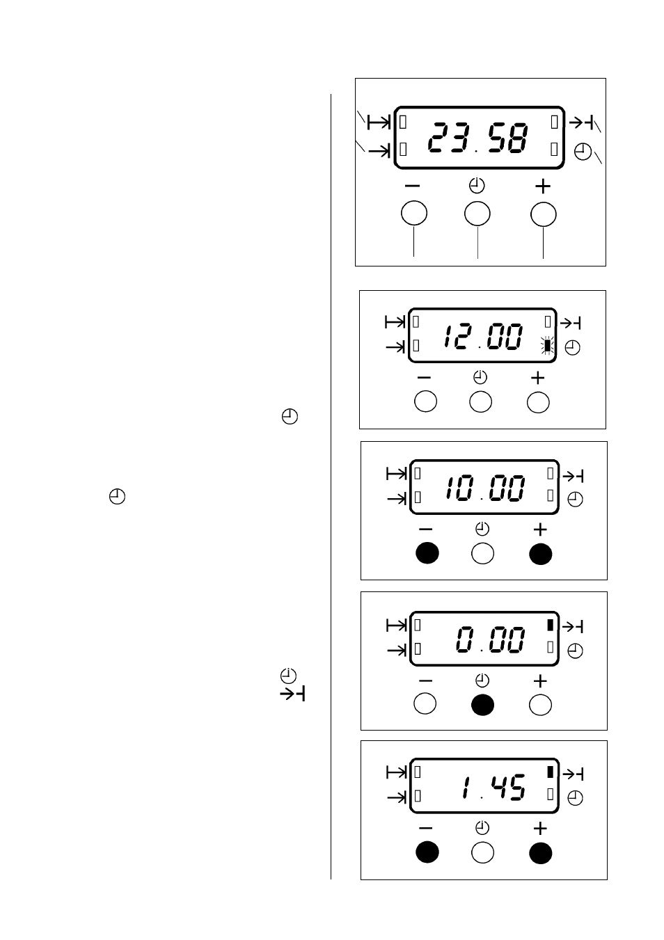 Electronic timer | Electrolux D2160-1 User Manual | Page 8 / 40
