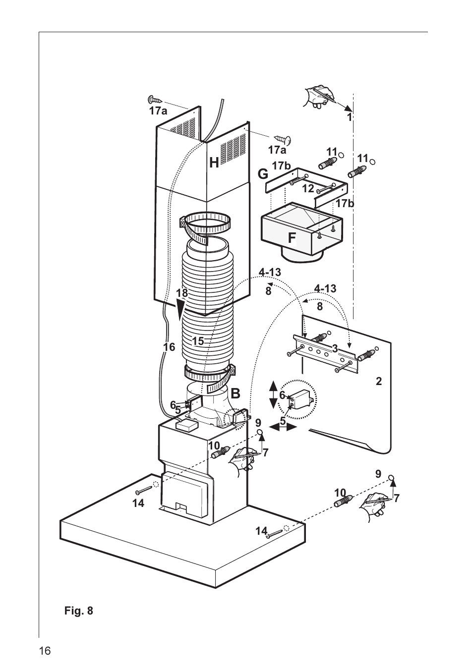 Bg h | Electrolux HD 8990 User Manual | Page 16 / 20