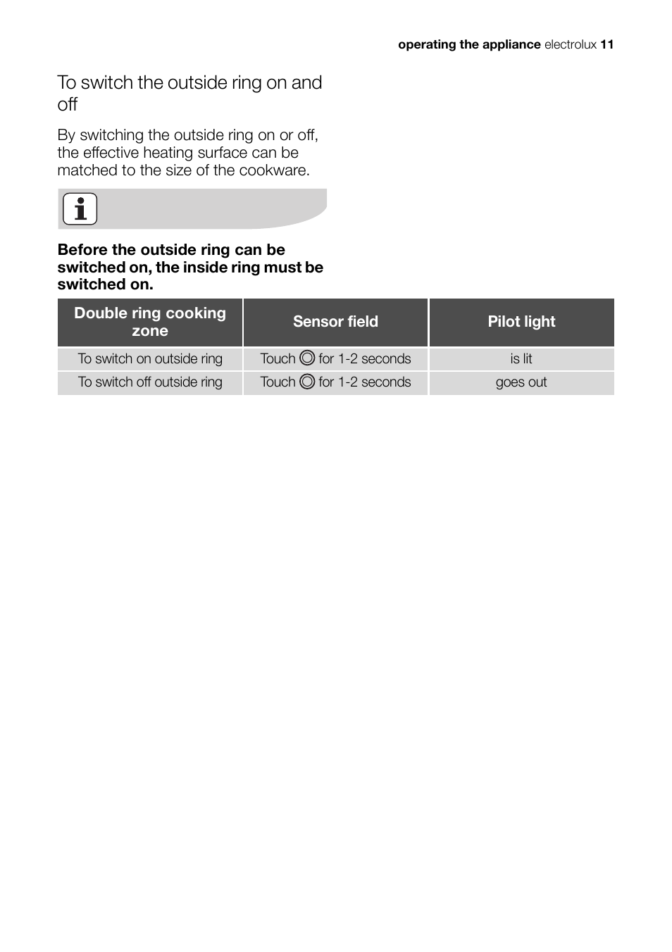 Electrolux EHS 36020 U User Manual | Page 11 / 44