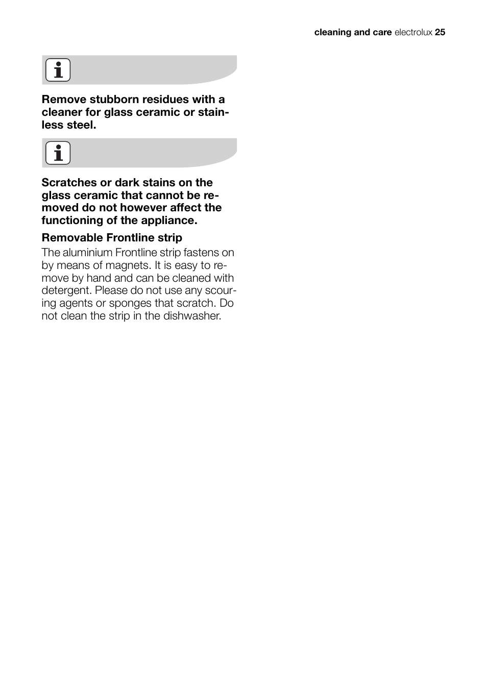 Electrolux EHS 36020 U User Manual | Page 25 / 44
