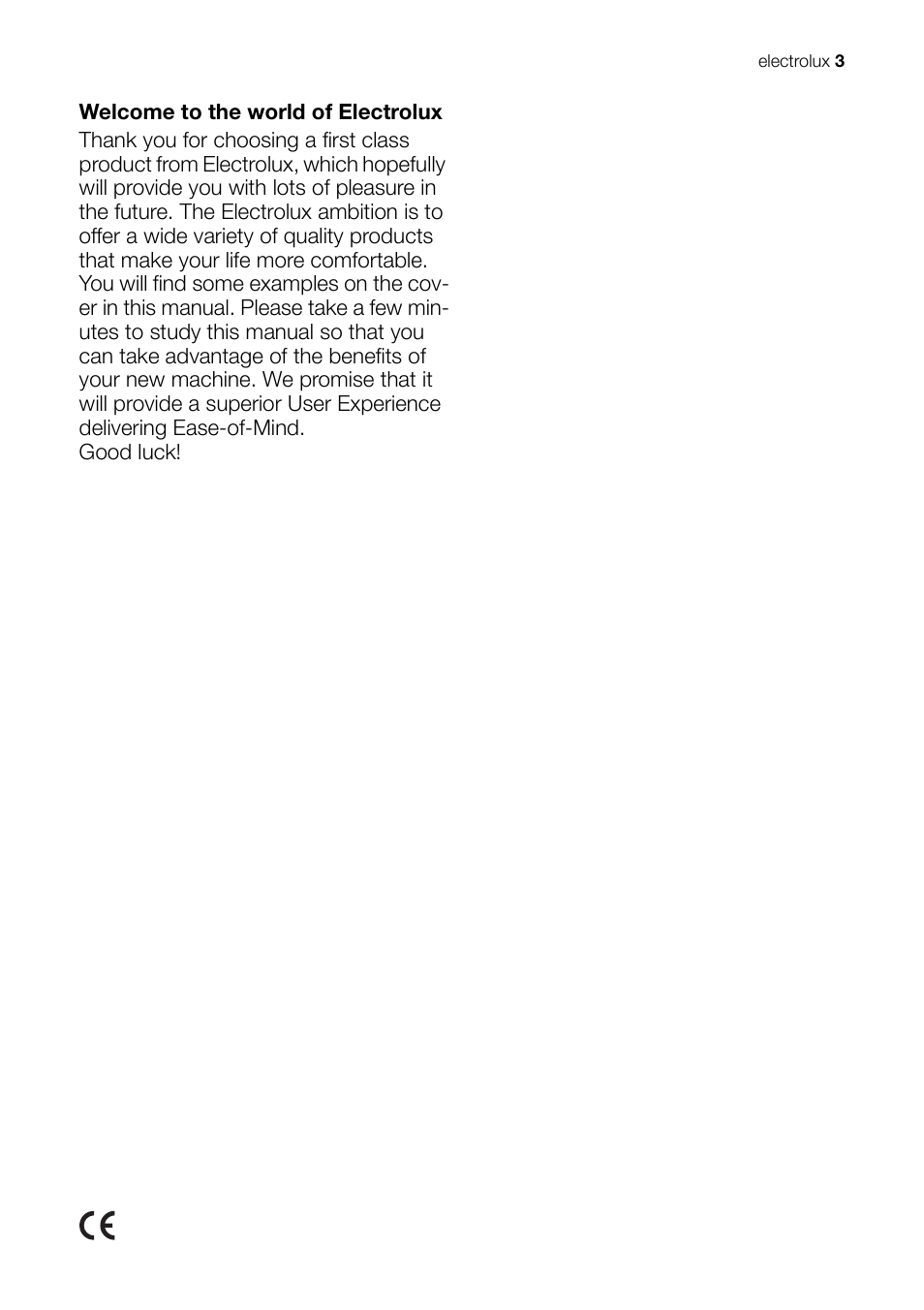 Electrolux EHS 36020 U User Manual | Page 3 / 44