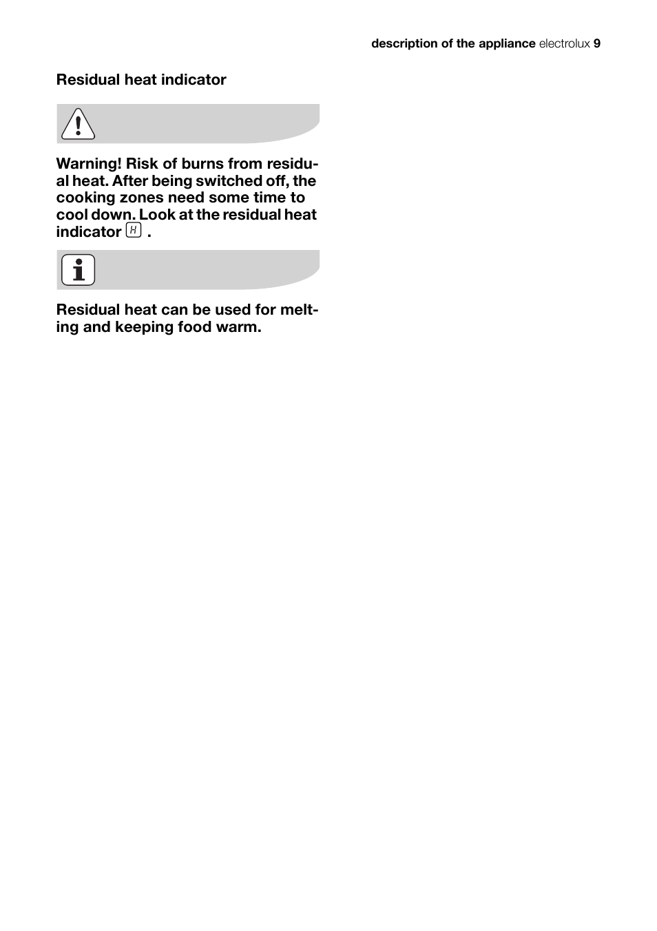 Electrolux EHS 36020 U User Manual | Page 9 / 44