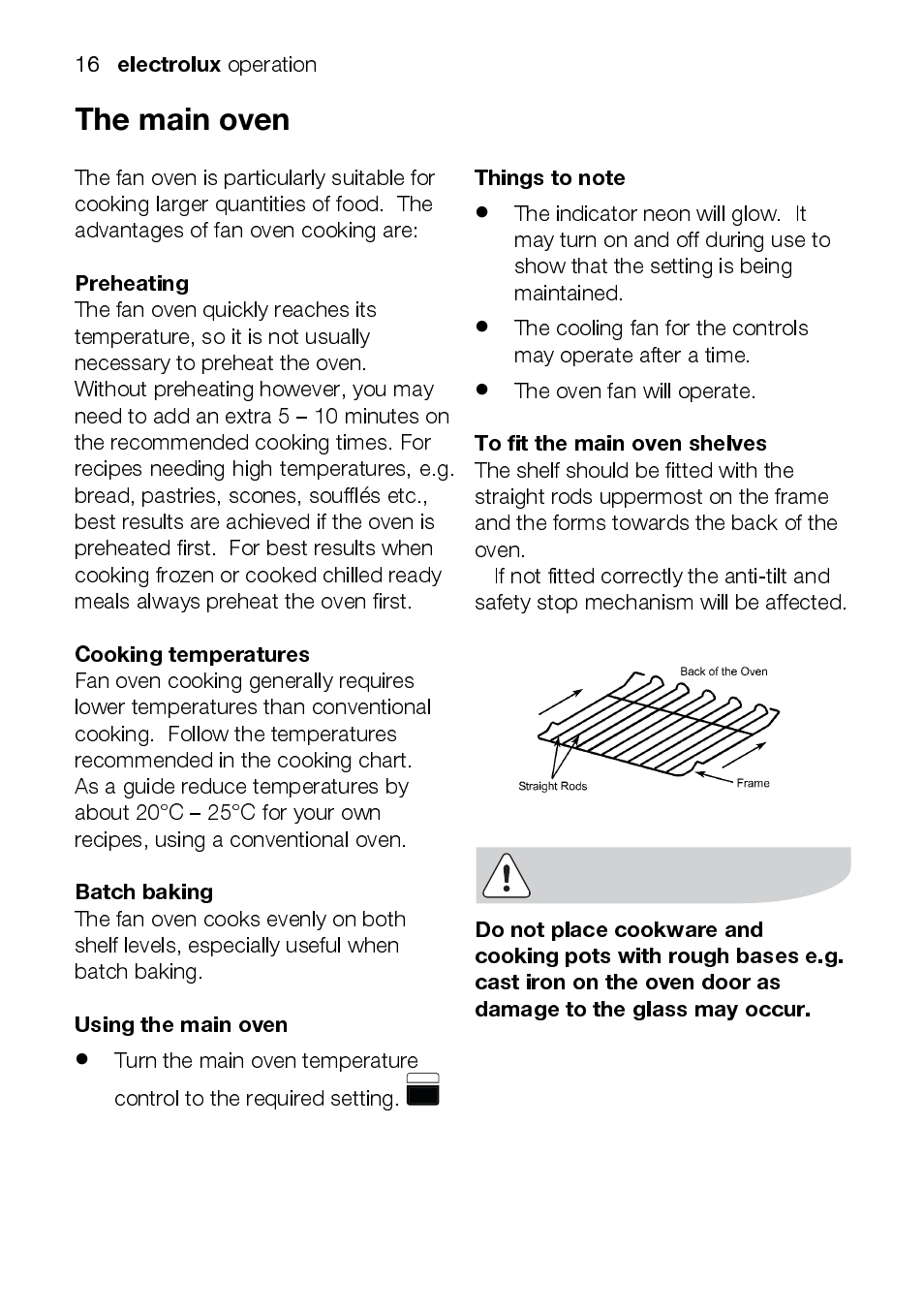 Electrolux EKC5045 User Manual | Page 16 / 44