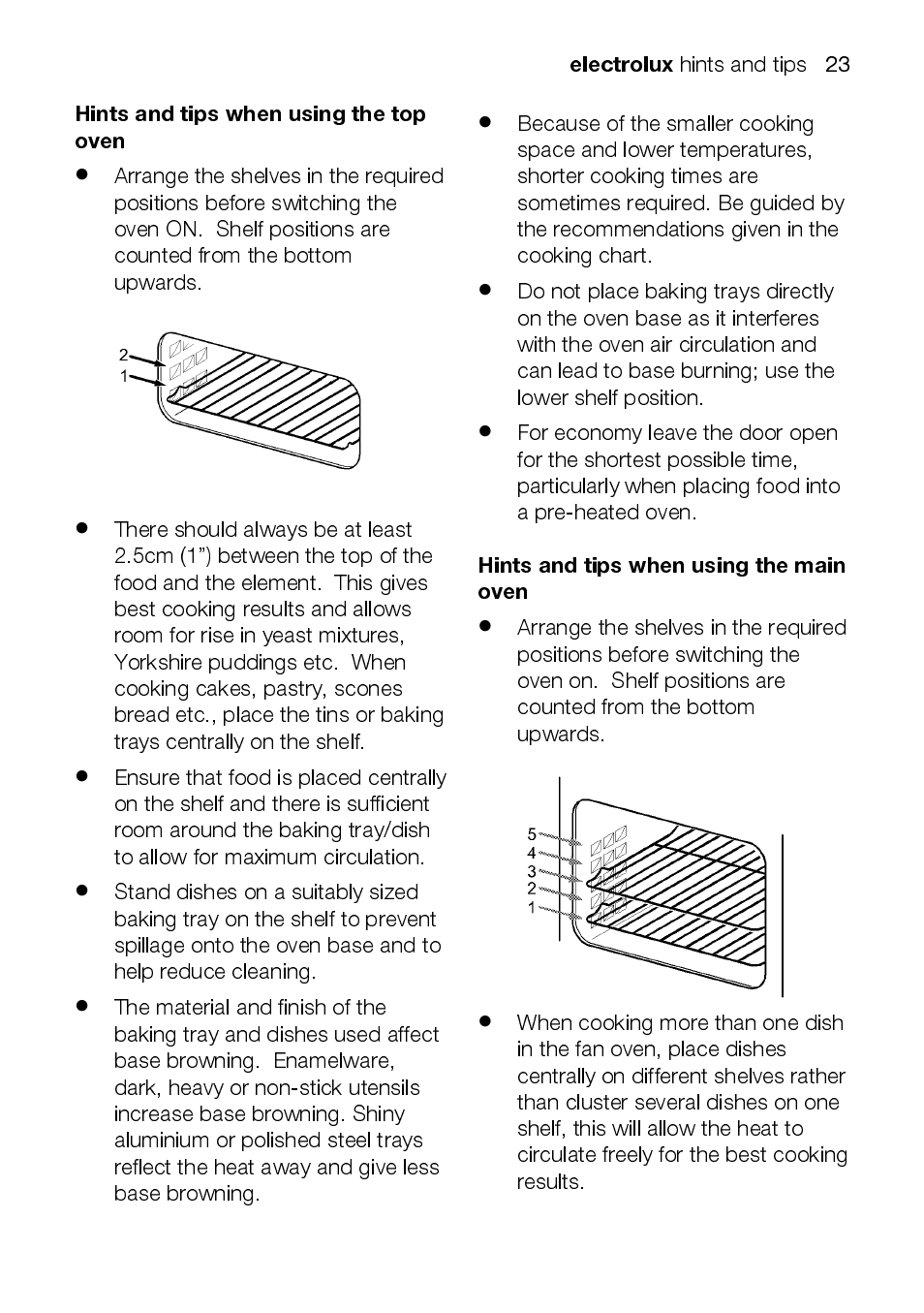 Electrolux EKC5045 User Manual | Page 23 / 44