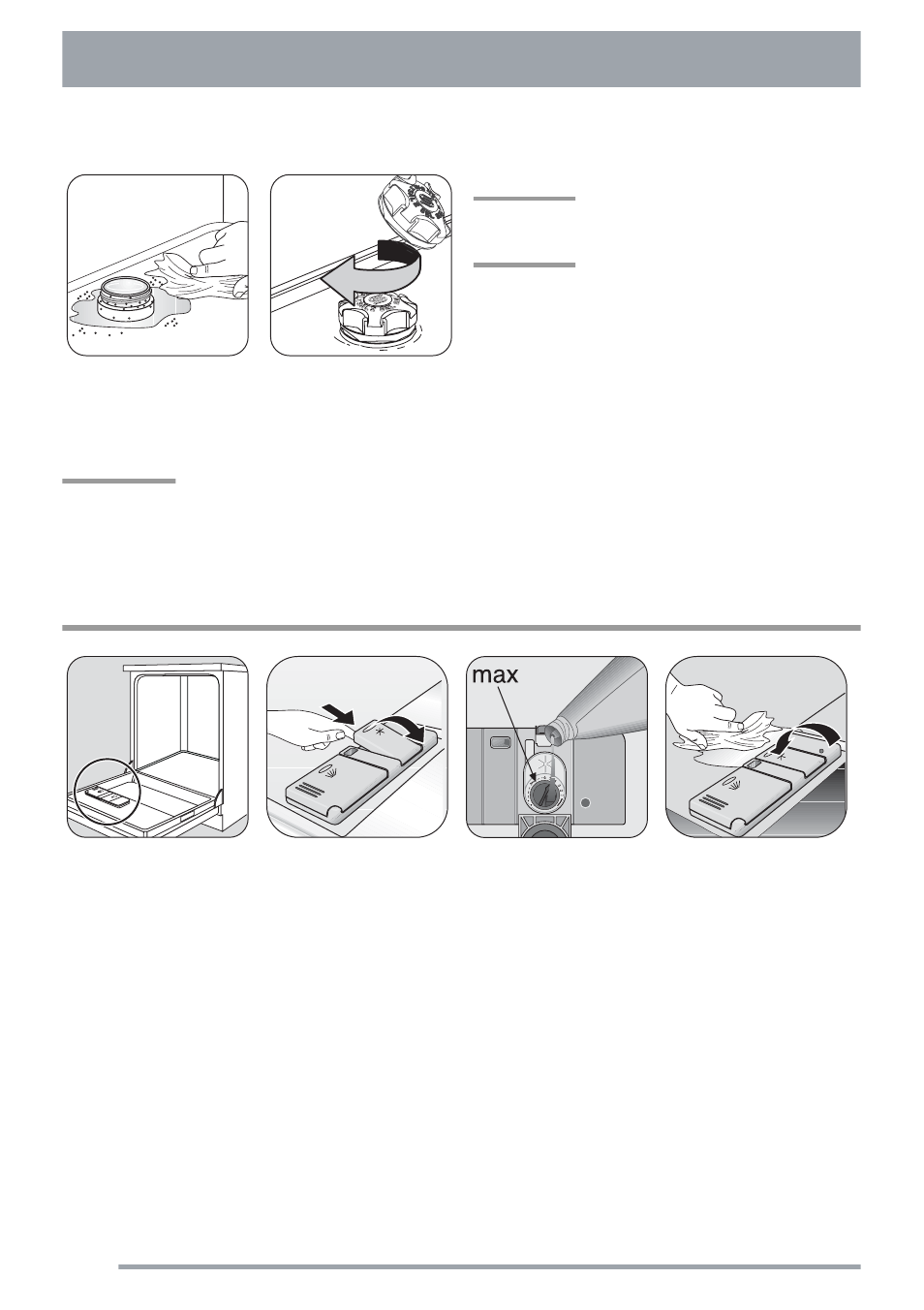 Filling with rinse aid | Electrolux ZANKER ZKS5653 User Manual | Page 10 / 24