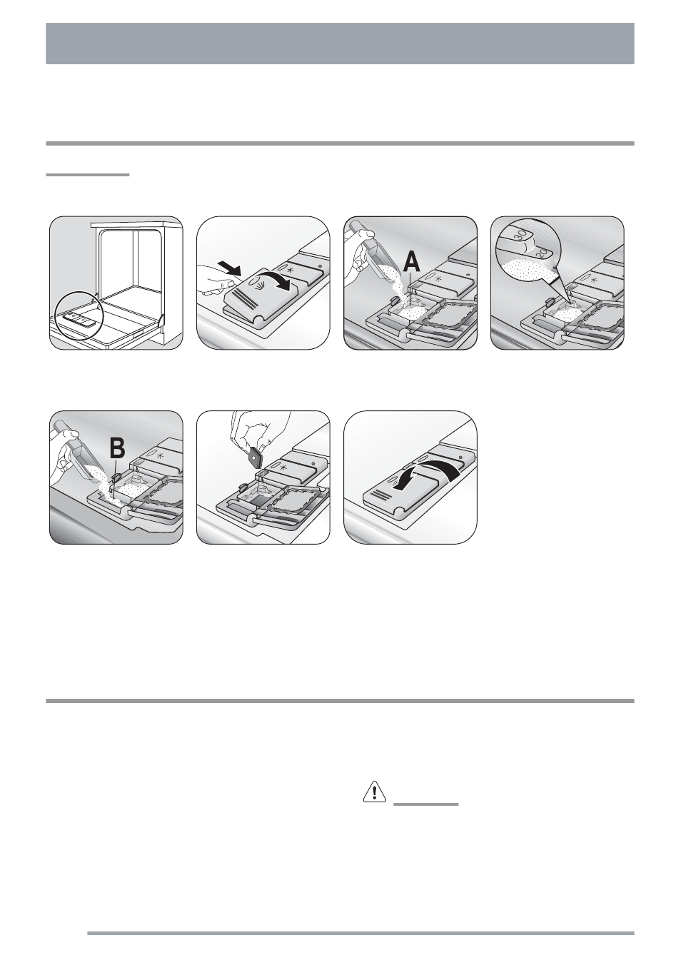 Use of detergent, Unloading the dishwasher | Electrolux ZANKER ZKS5653 User Manual | Page 14 / 24
