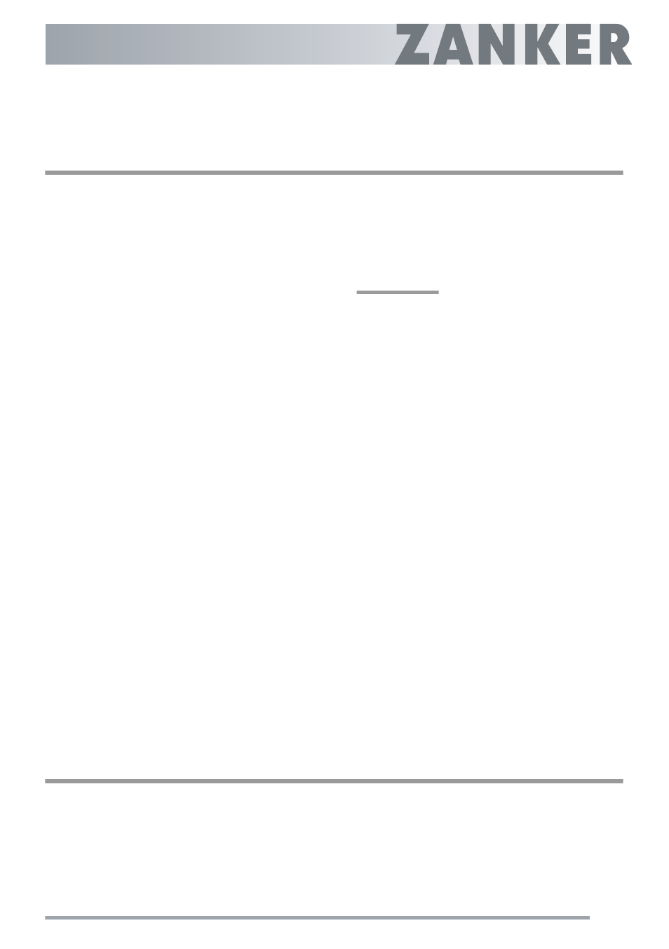 First use, Set the water softener | Electrolux ZANKER ZKS5653 User Manual | Page 7 / 24
