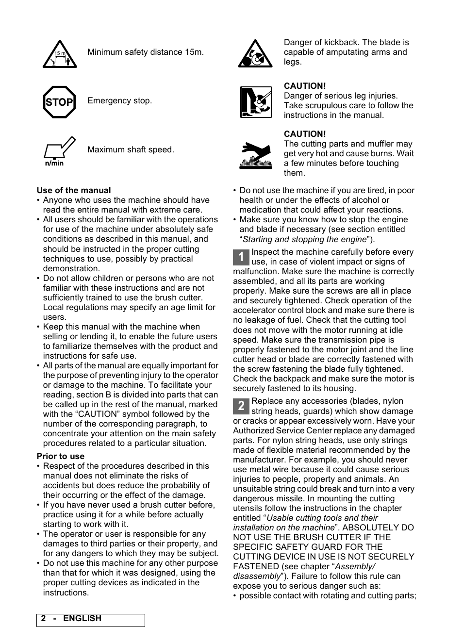 Electrolux B 522X BP User Manual | Page 5 / 13