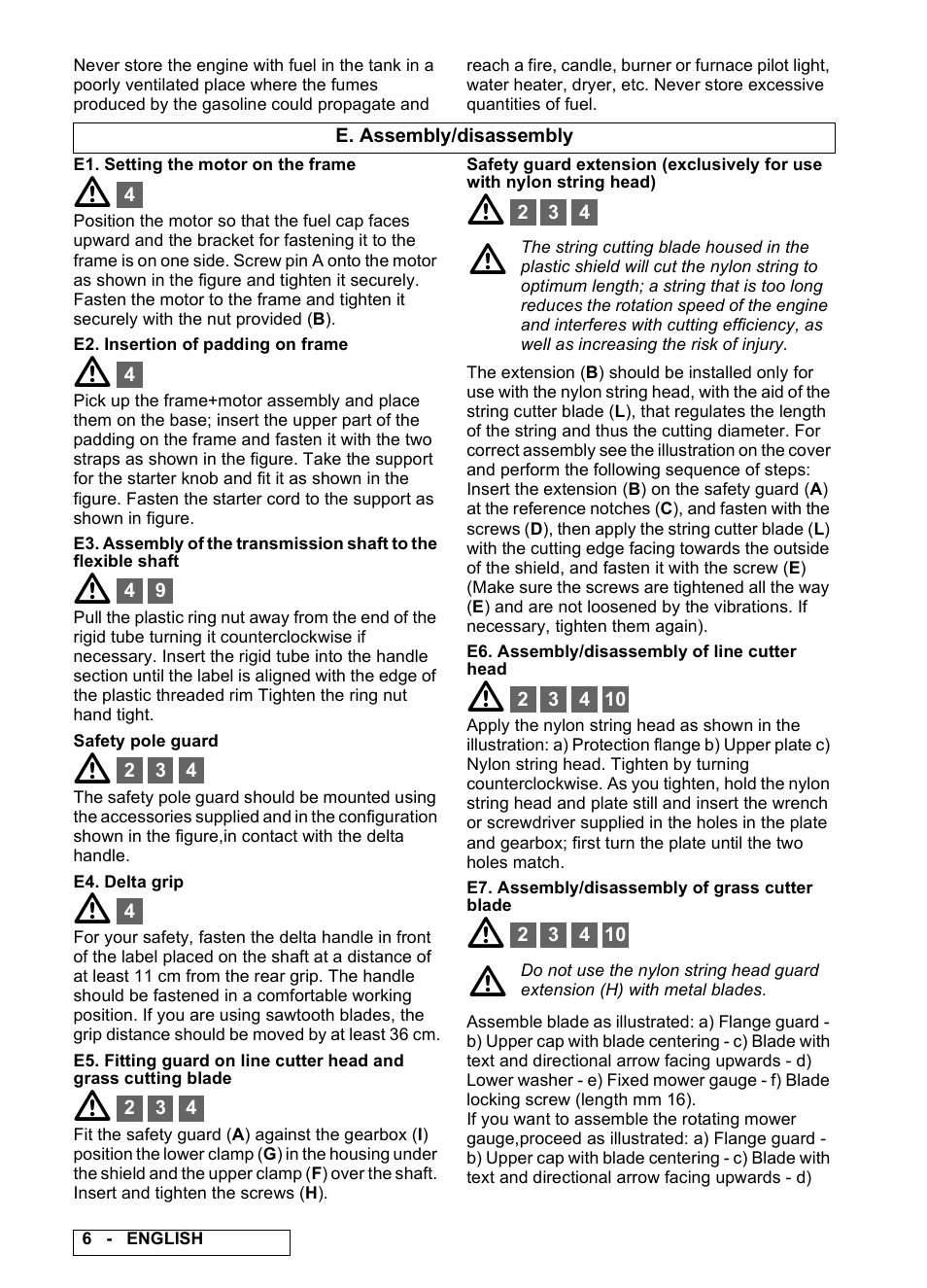 Electrolux B 522X BP User Manual | Page 9 / 13