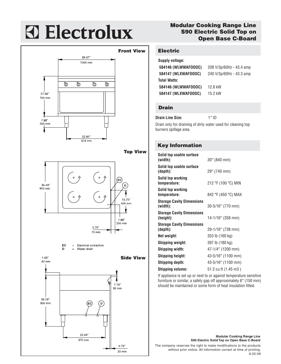 Electrolux 584147 User Manual | Page 2 / 2