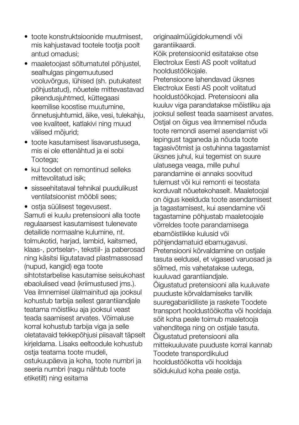 Electrolux EMS20402 User Manual | Page 233 / 284