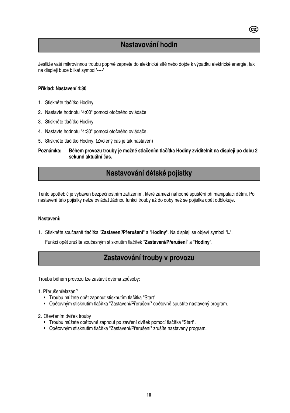 Electrolux EMS20402 User Manual | Page 74 / 284