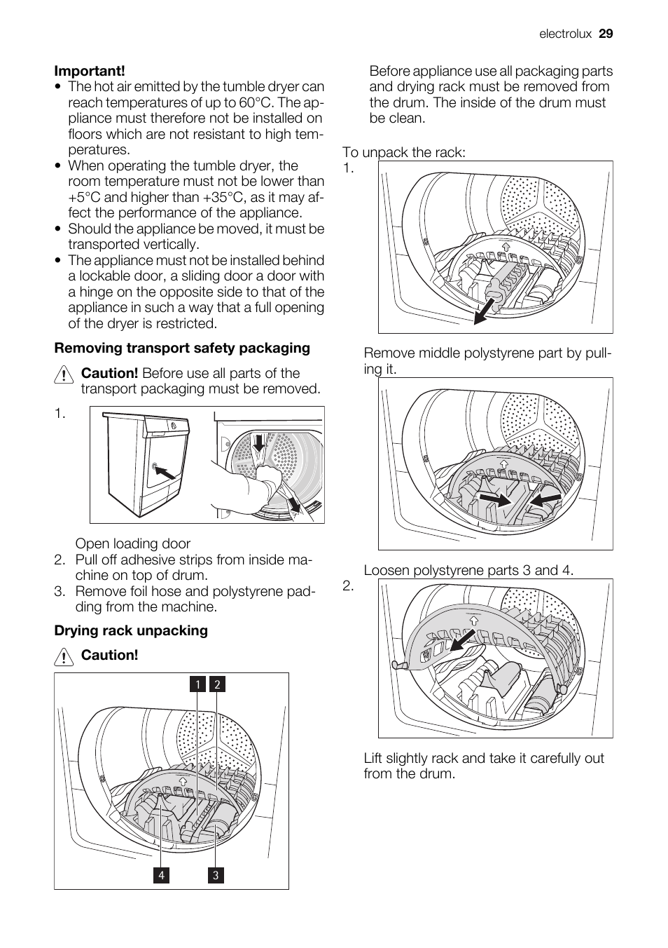 Electrolux PRO STEAM TK SL5 E User Manual | Page 29 / 32
