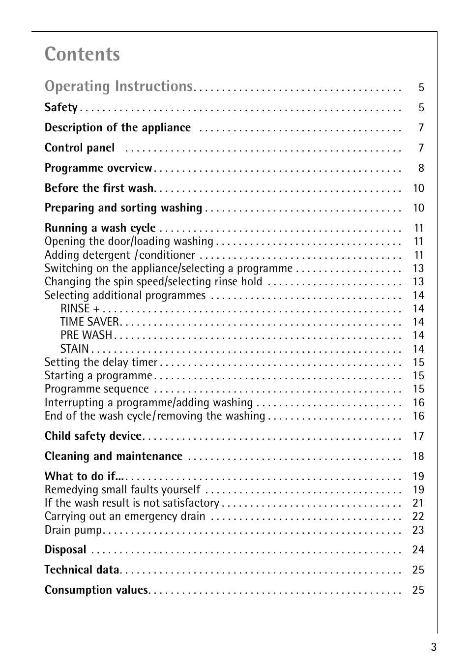 Electrolux LAVAMAT 64810 User Manual | Page 3 / 40