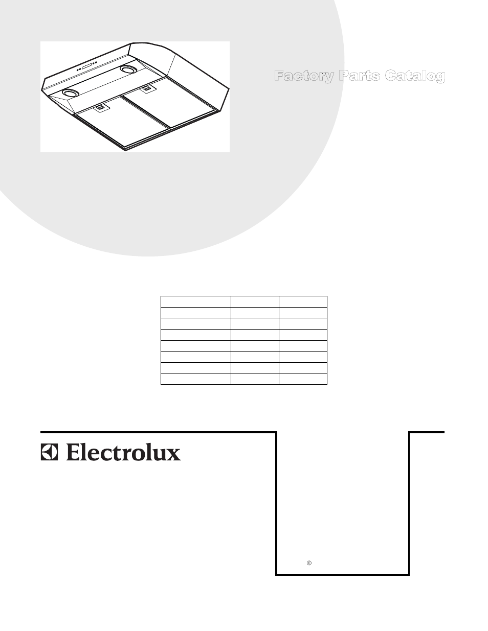 Electrolux RH36WC40G User Manual | 4 pages