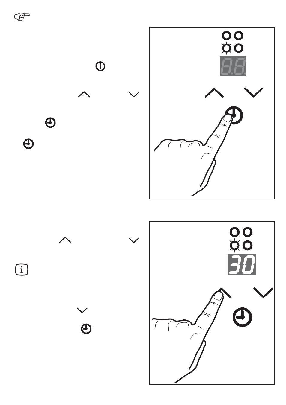 How to programme a burner to switch off | Electrolux 79902G User Manual | Page 14 / 44