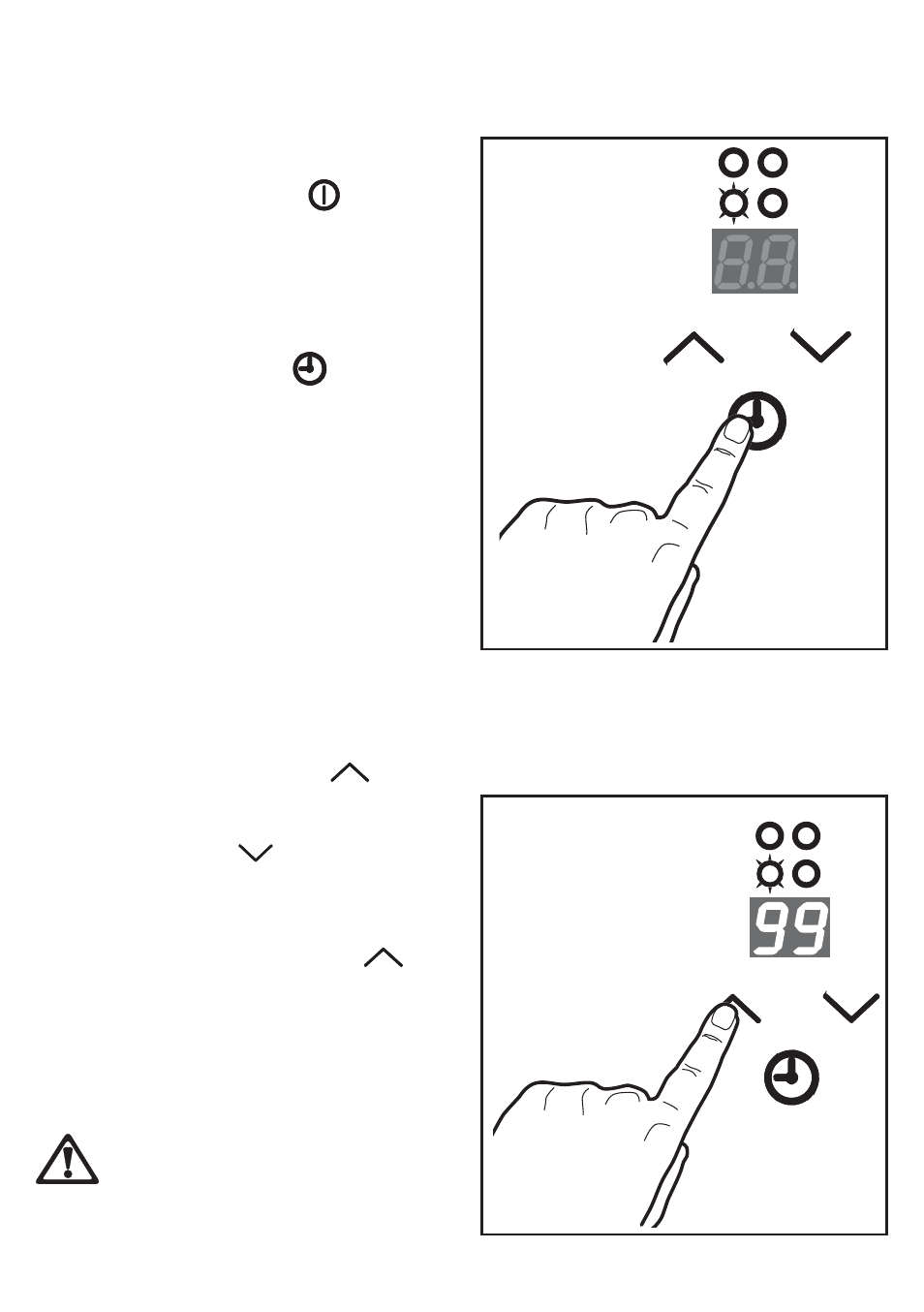 Setting the hob for the new gas type | Electrolux 79902G User Manual | Page 34 / 44