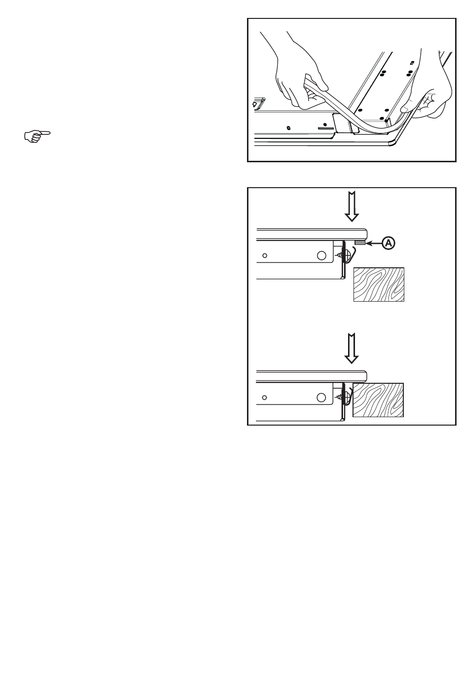 Fitting the hob to the worktop | Electrolux 79902G User Manual | Page 38 / 44
