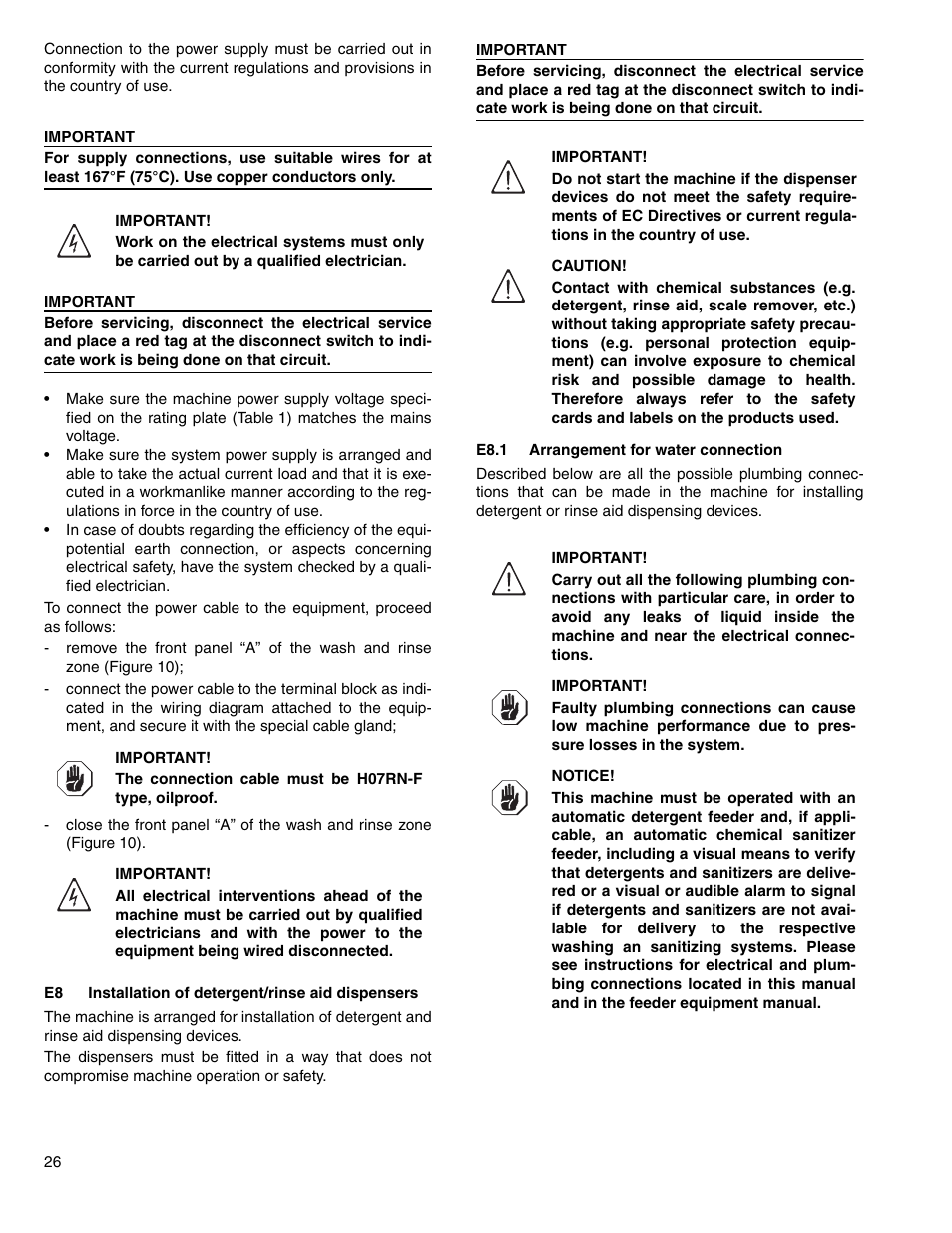 Electrolux 534074 User Manual | Page 24 / 40