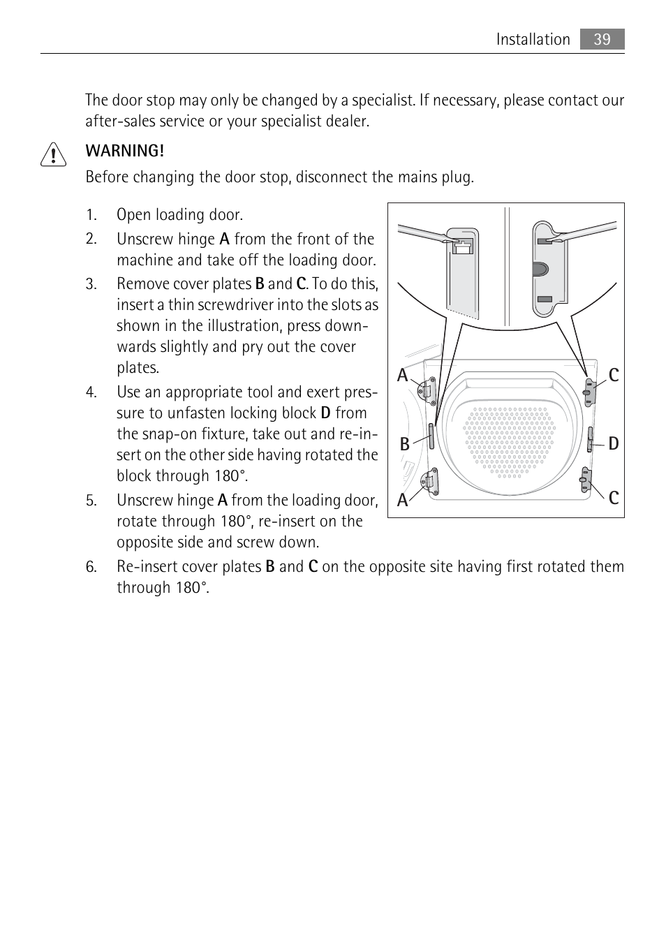 Electrolux 58840R User Manual | Page 39 / 44