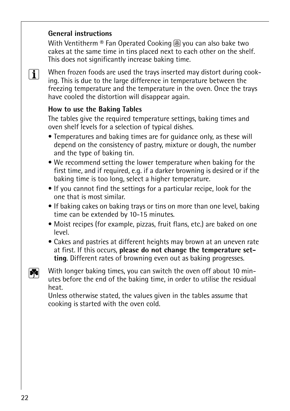 Electrolux B3101-4 User Manual | Page 22 / 48