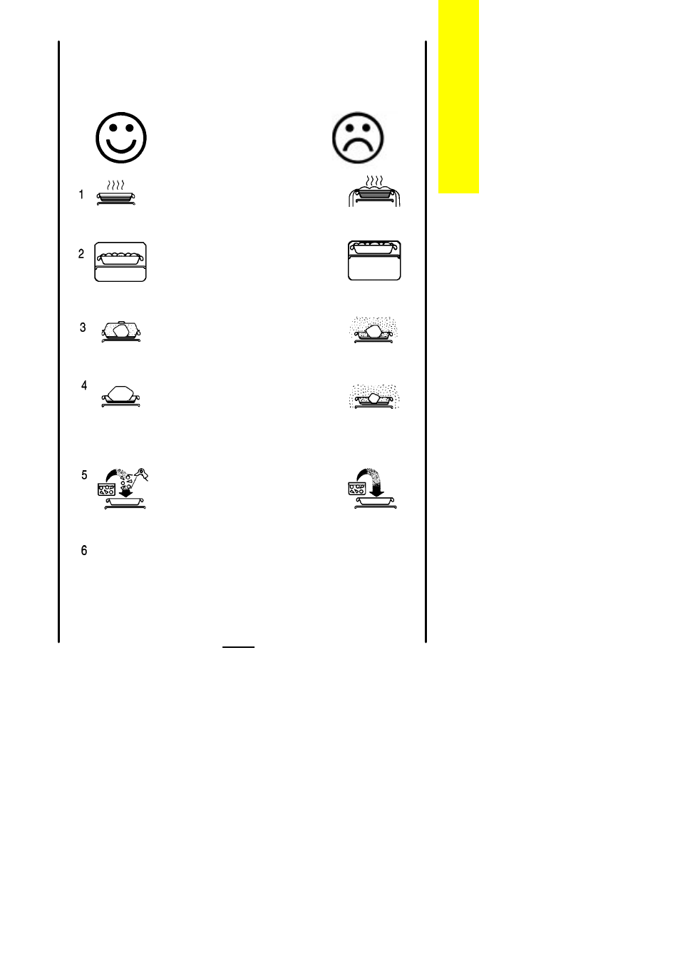 The main oven | Electrolux 55 GLXA User Manual | Page 25 / 44