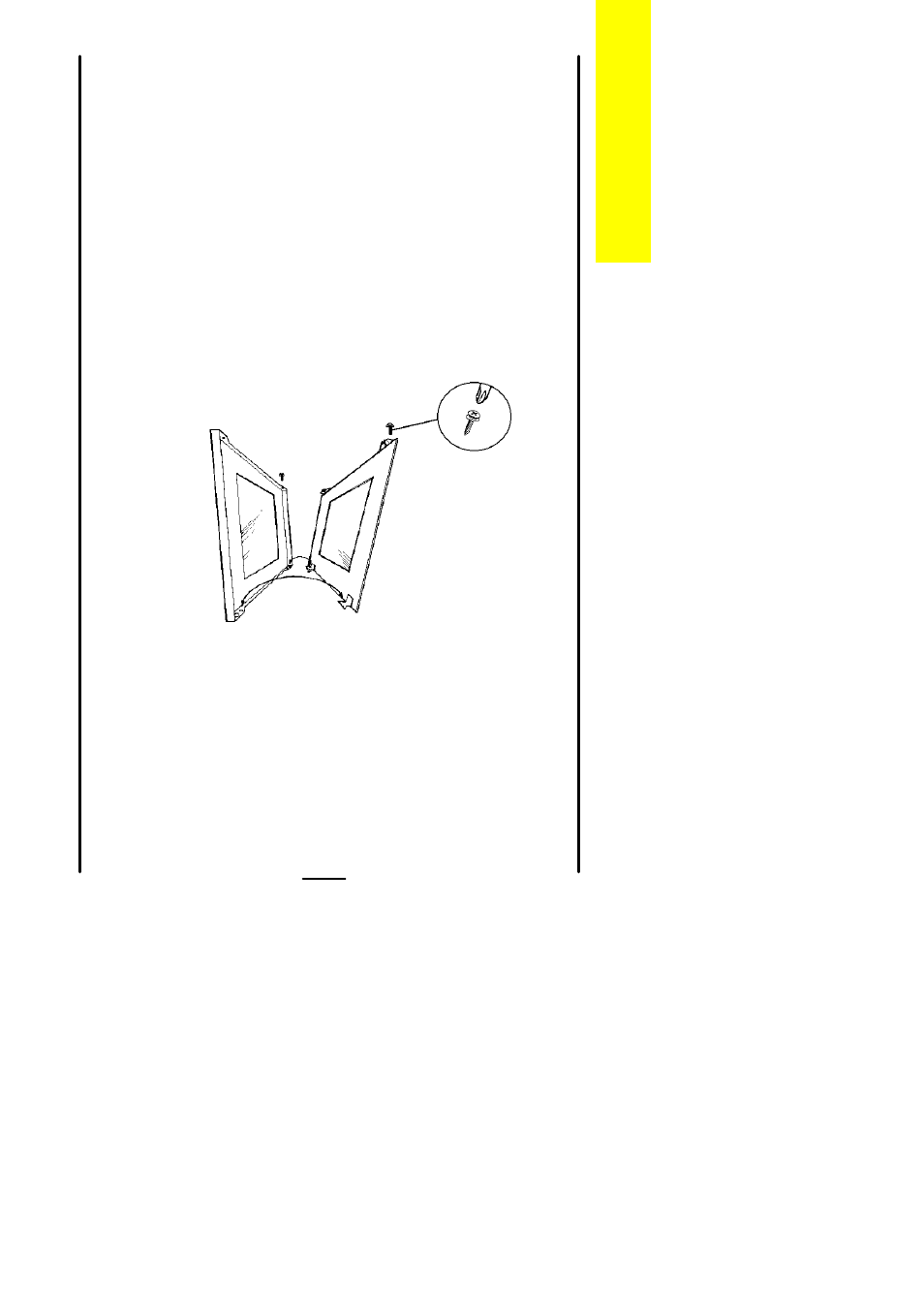 Cleaning between the outer and inner door glass | Electrolux 55 GLXA User Manual | Page 27 / 44