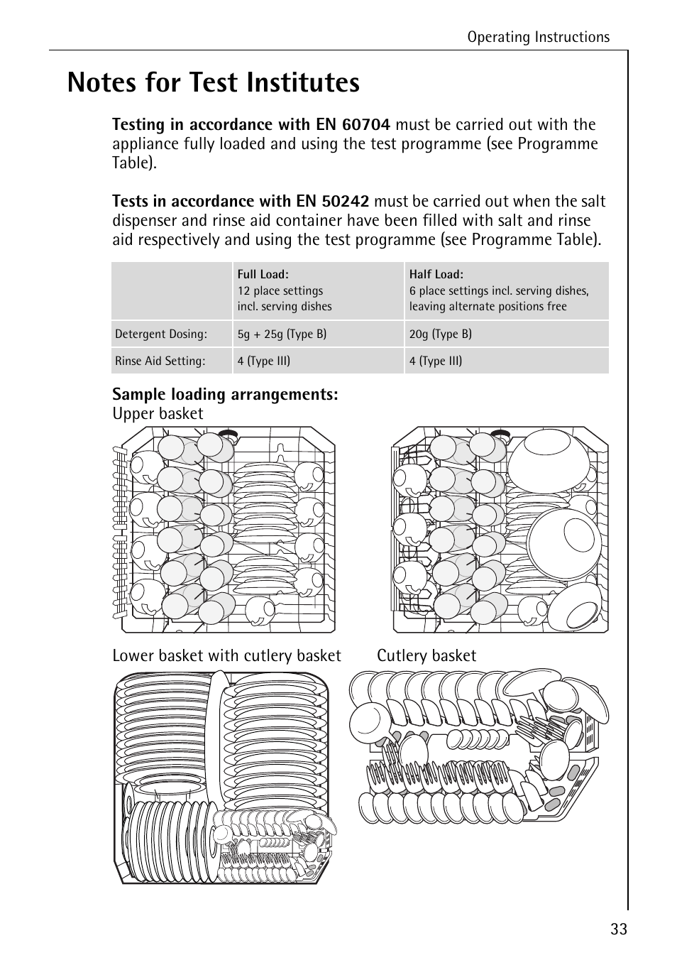 Electrolux 50740 User Manual | Page 33 / 44