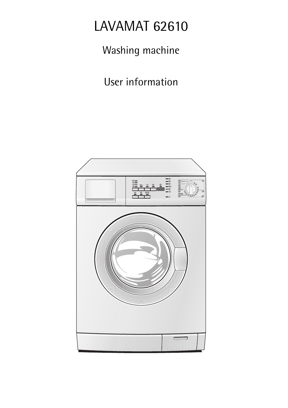 Electrolux LAVAMAT 62610 User Manual | 36 pages