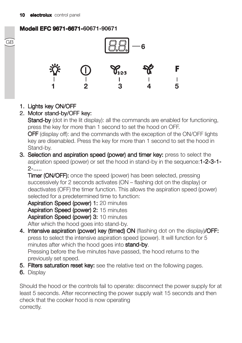 Electrolux U31180 EFC 9670-6670 User Manual | Page 10 / 80