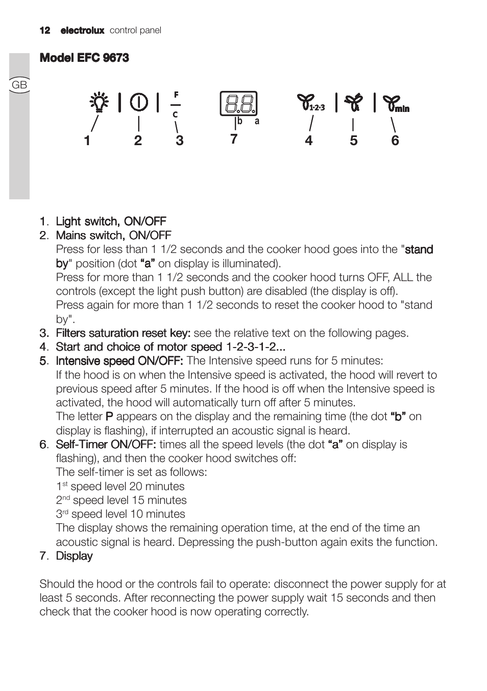 Electrolux U31180 EFC 9670-6670 User Manual | Page 12 / 80