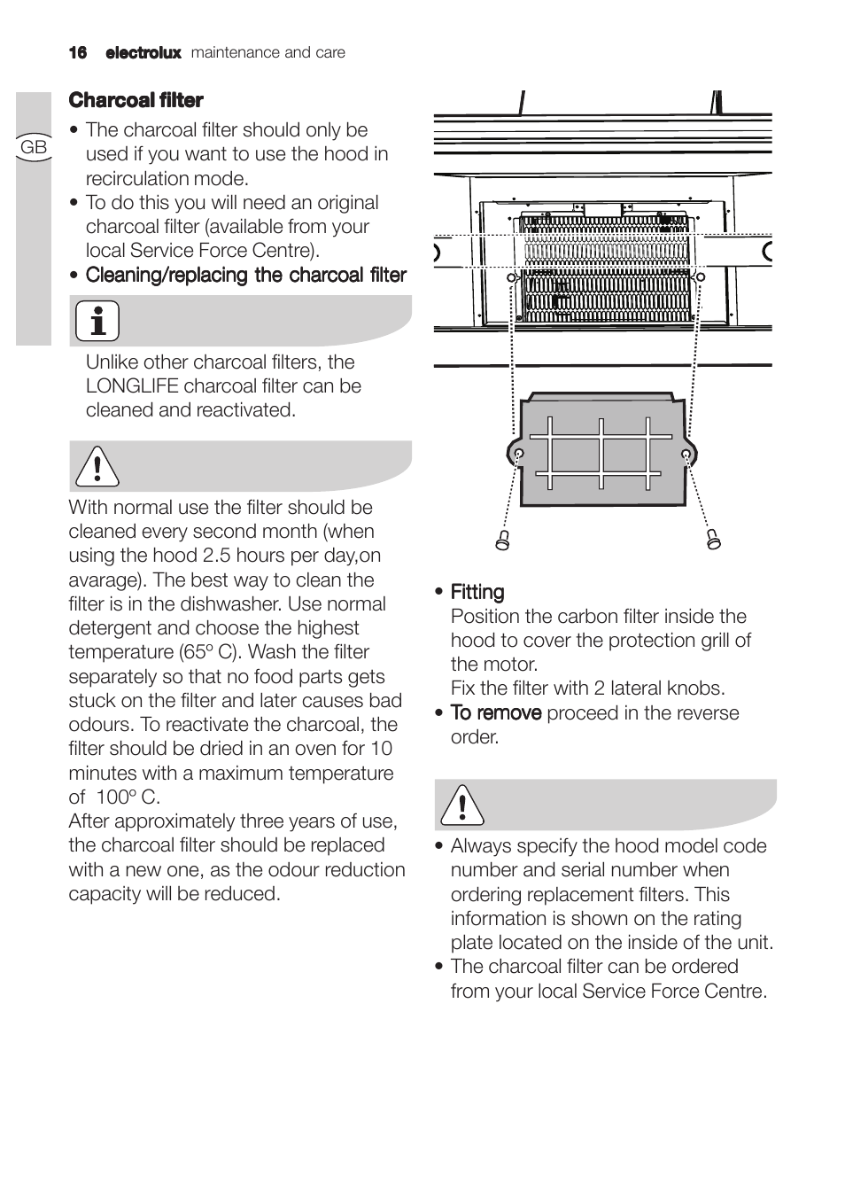 Electrolux U31180 EFC 9670-6670 User Manual | Page 16 / 80