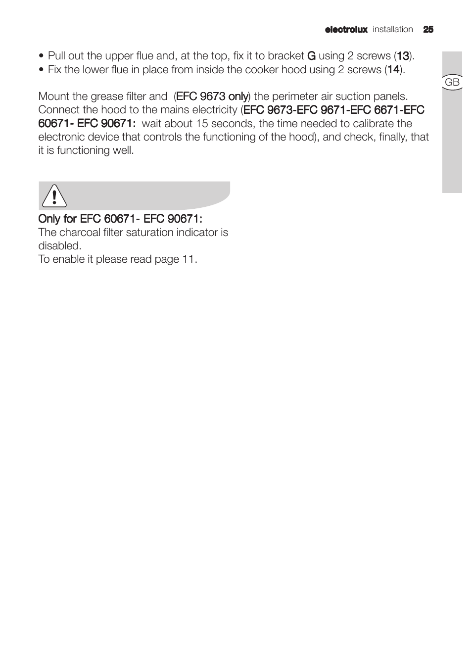 Electrolux U31180 EFC 9670-6670 User Manual | Page 25 / 80