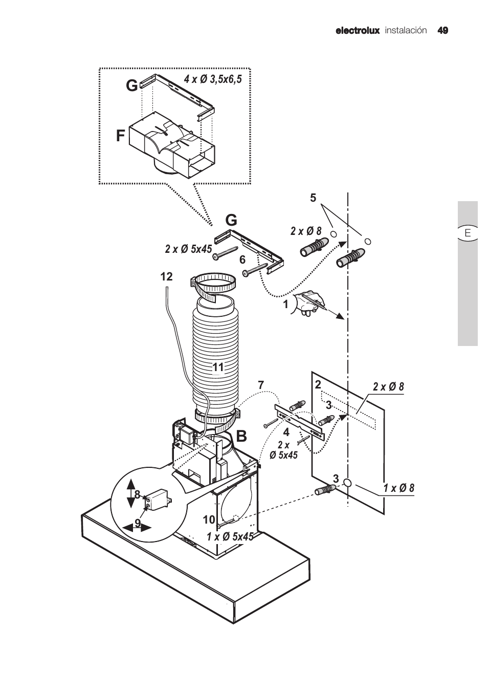 Bg f | Electrolux U31180 EFC 9670-6670 User Manual | Page 49 / 80