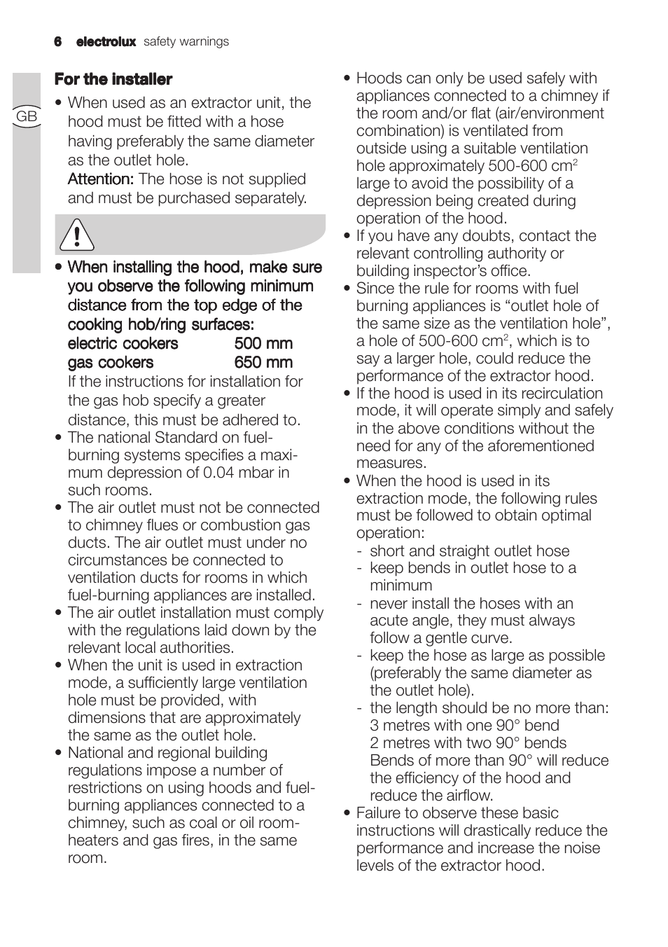 Electrolux U31180 EFC 9670-6670 User Manual | Page 6 / 80