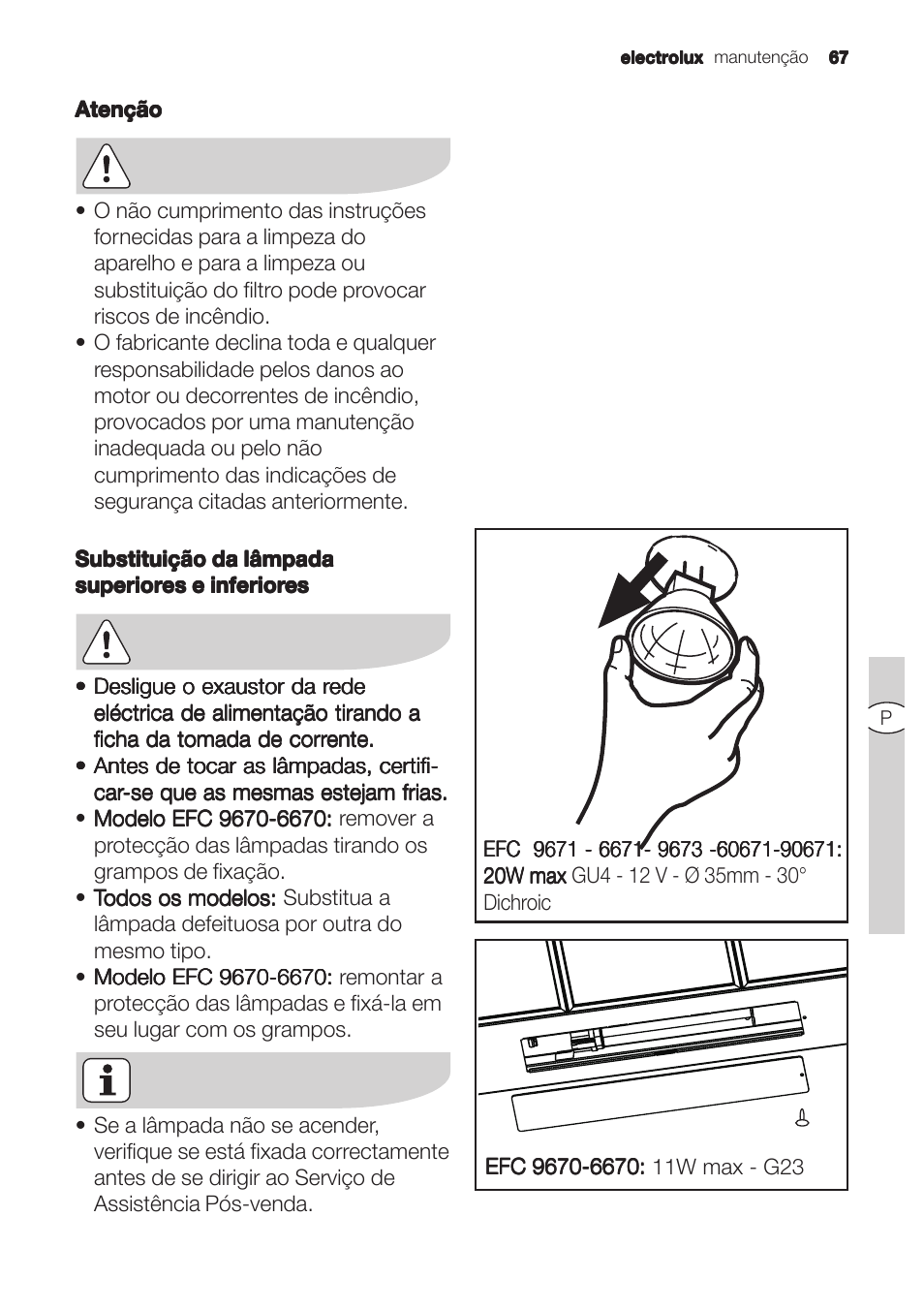 Electrolux U31180 EFC 9670-6670 User Manual | Page 67 / 80