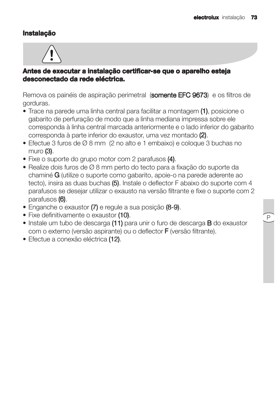 Electrolux U31180 EFC 9670-6670 User Manual | Page 73 / 80