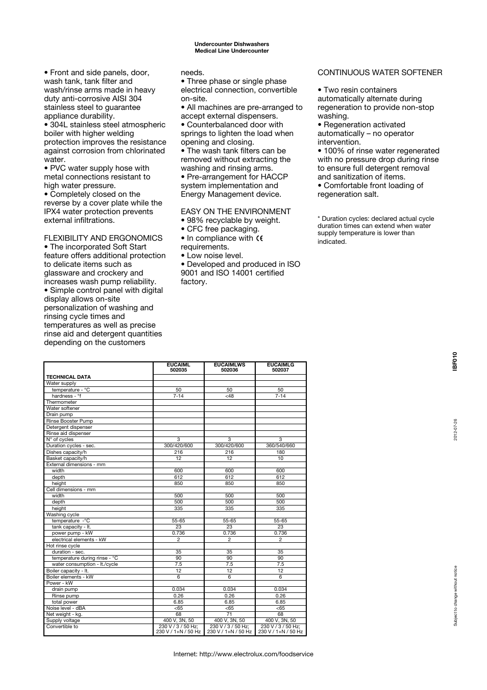 Electrolux 502036 User Manual | Page 2 / 4