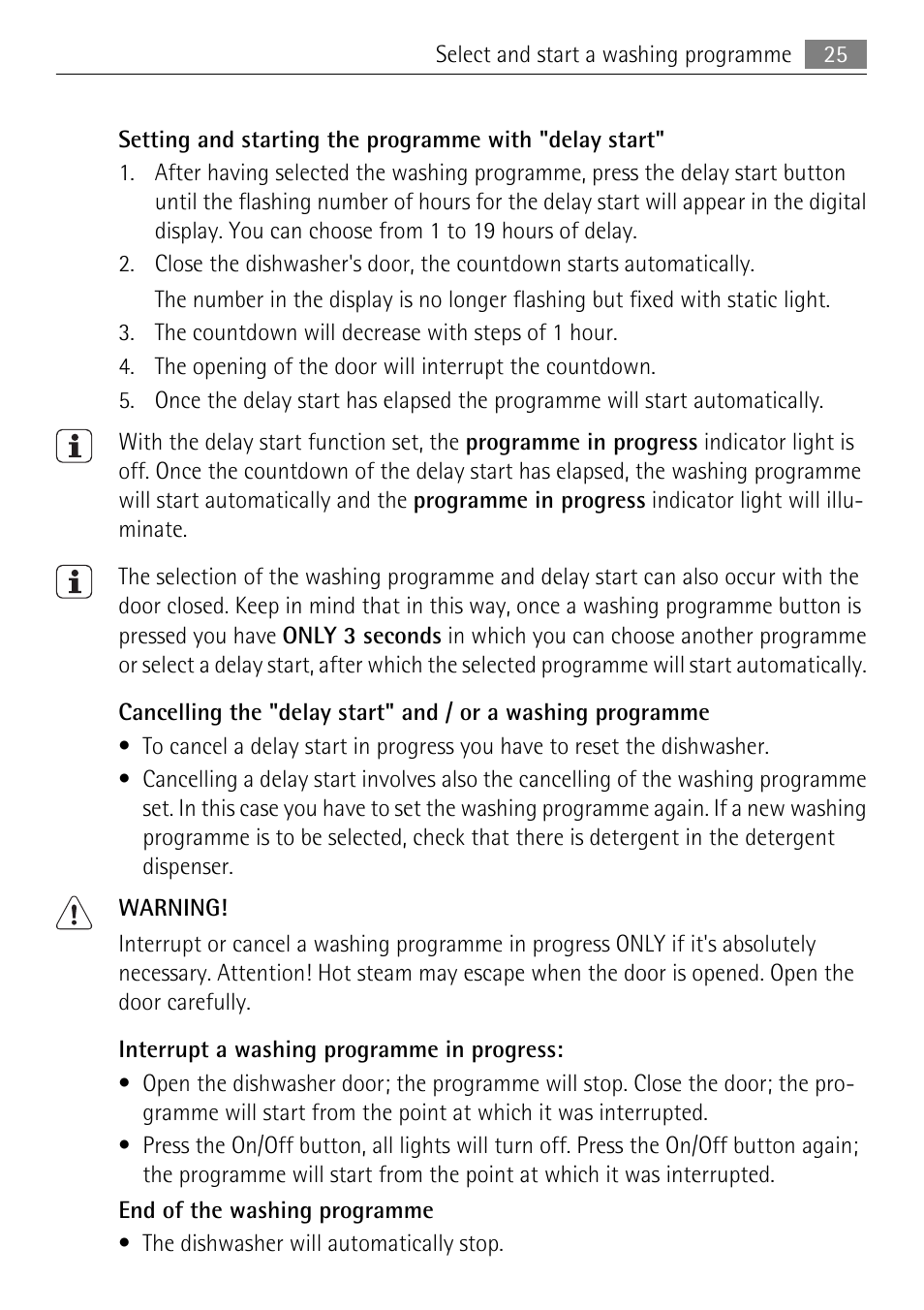 Electrolux 50877 User Manual | Page 25 / 40