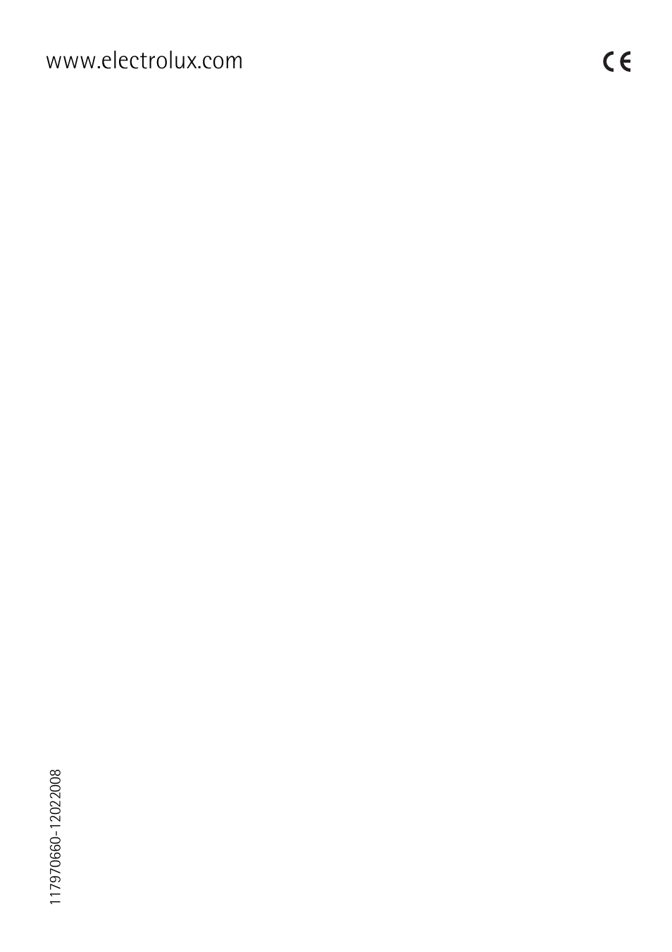 Electrolux 50877 User Manual | Page 40 / 40
