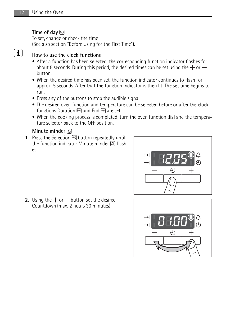 Electrolux B3151-5 User Manual | Page 12 / 44