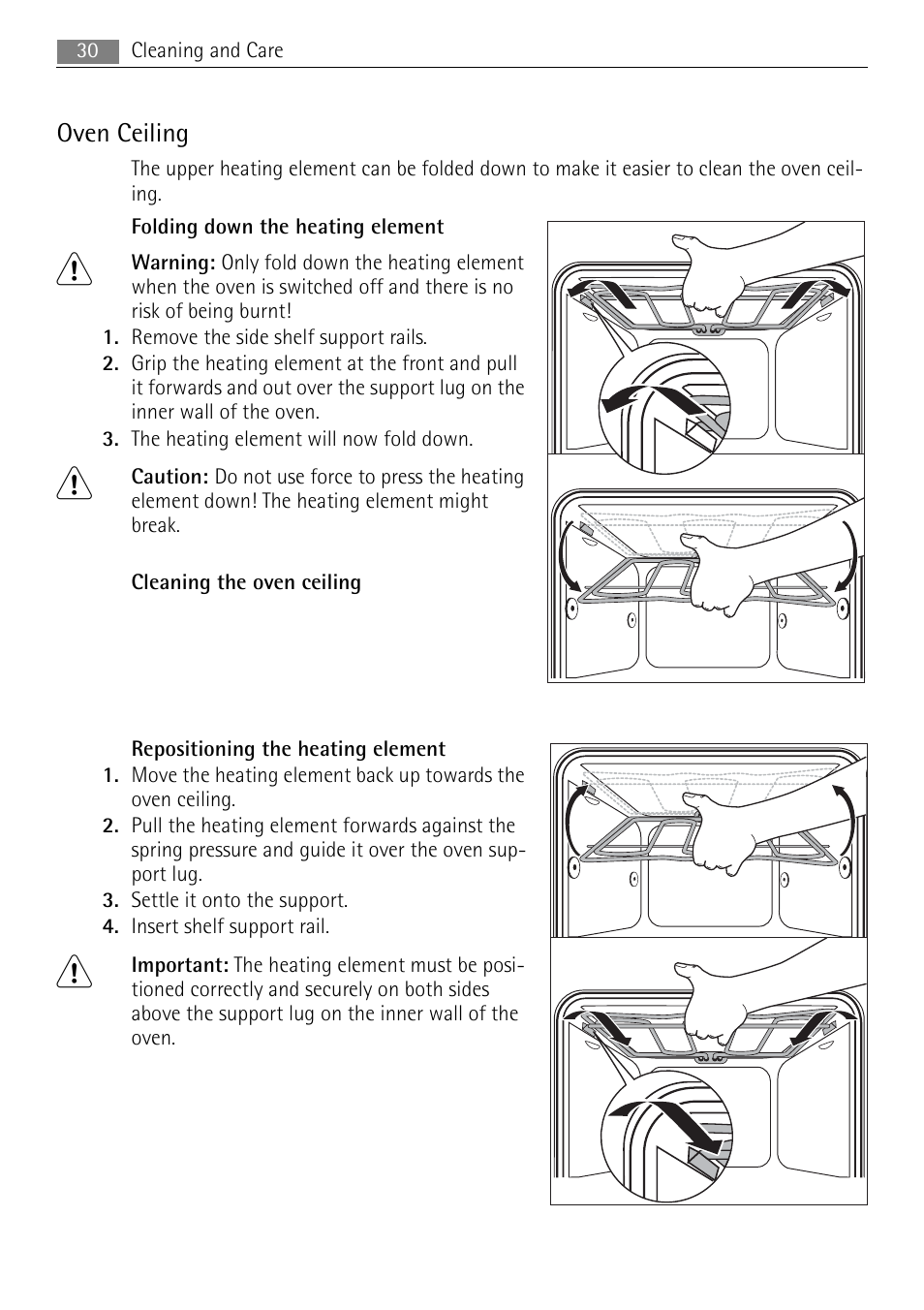 Electrolux B3151-5 User Manual | Page 30 / 44