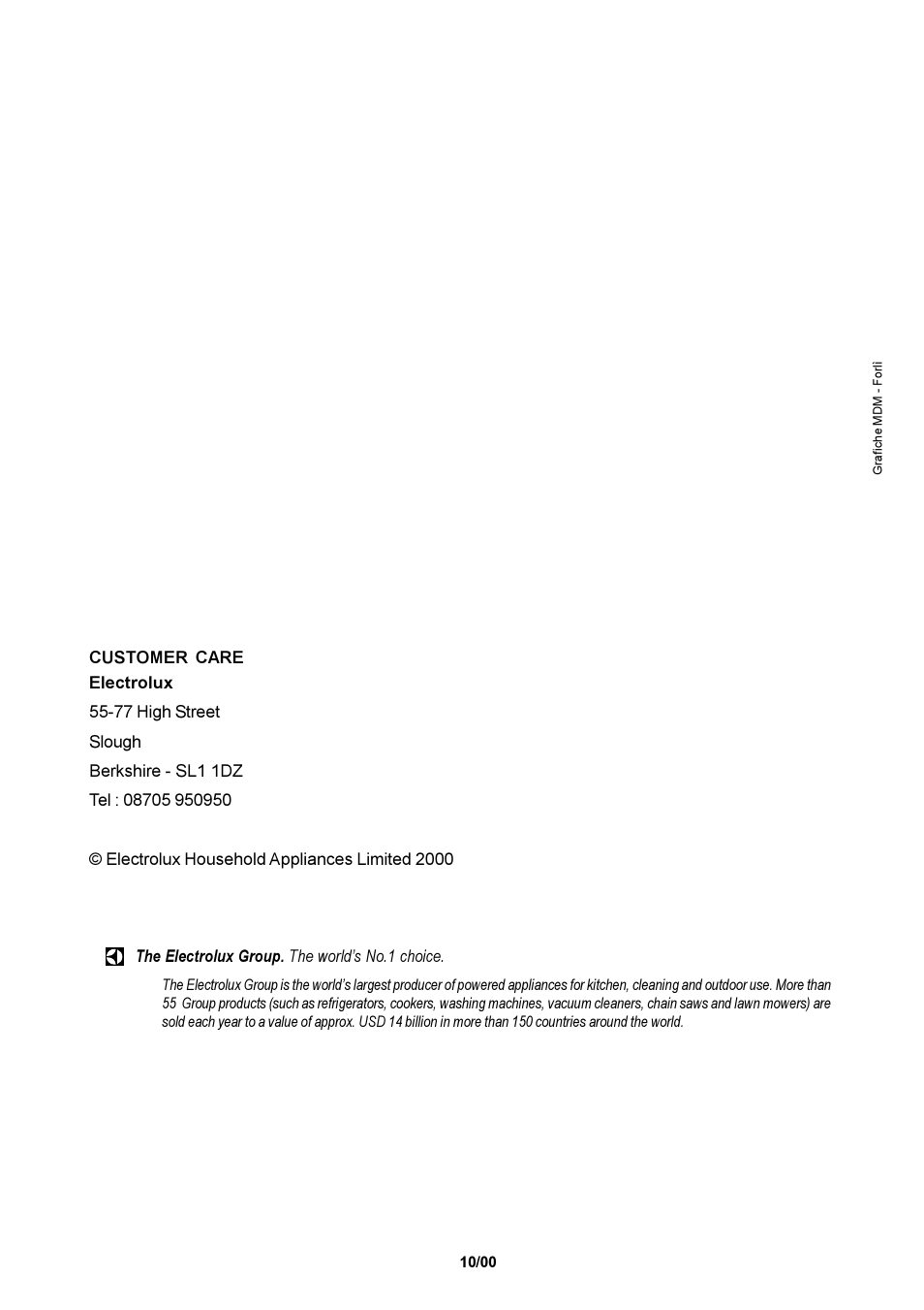 Electrolux EK 5731 User Manual | Page 24 / 24