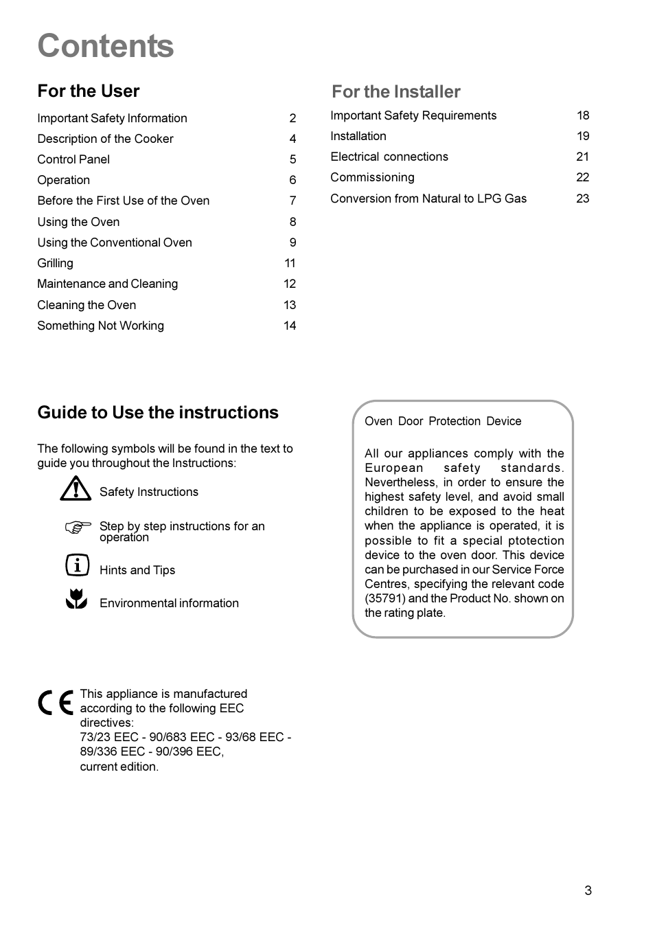 Electrolux EK 5731 User Manual | Page 3 / 24