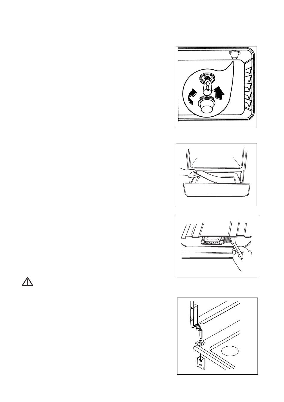 Oven lamp replacement, Lid cleaning | Electrolux CSIG 503 W User Manual | Page 15 / 27