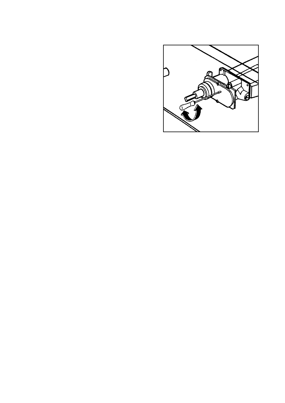 Minimum level adjustment of gas oven burner | Electrolux CSIG 503 W User Manual | Page 27 / 27